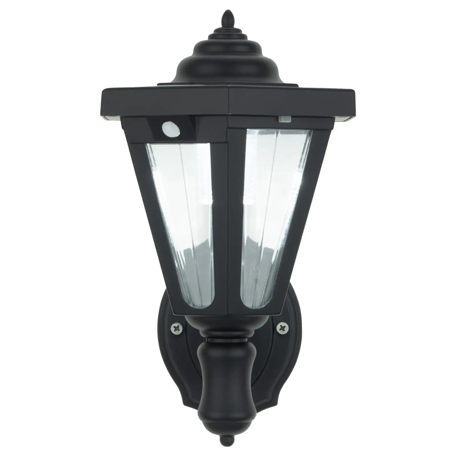 Arlec 24cm 50lm Solar LED Wall Light With Sensor - solar powered light, motion sensor light, exterior wall light, energy efficient LED