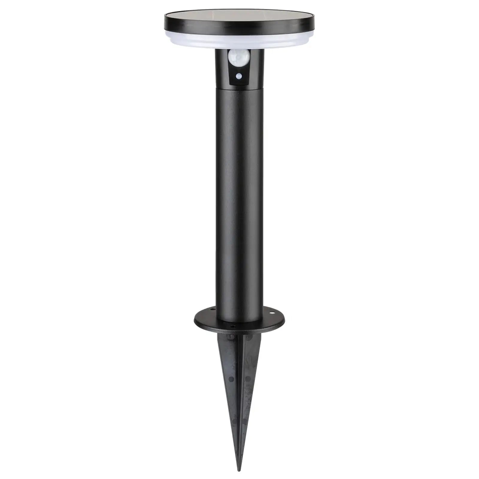 Arlec 28cm solar LED post light – 400 lumen motion sensor outdoor lighting with 3 modes and IP44 rating