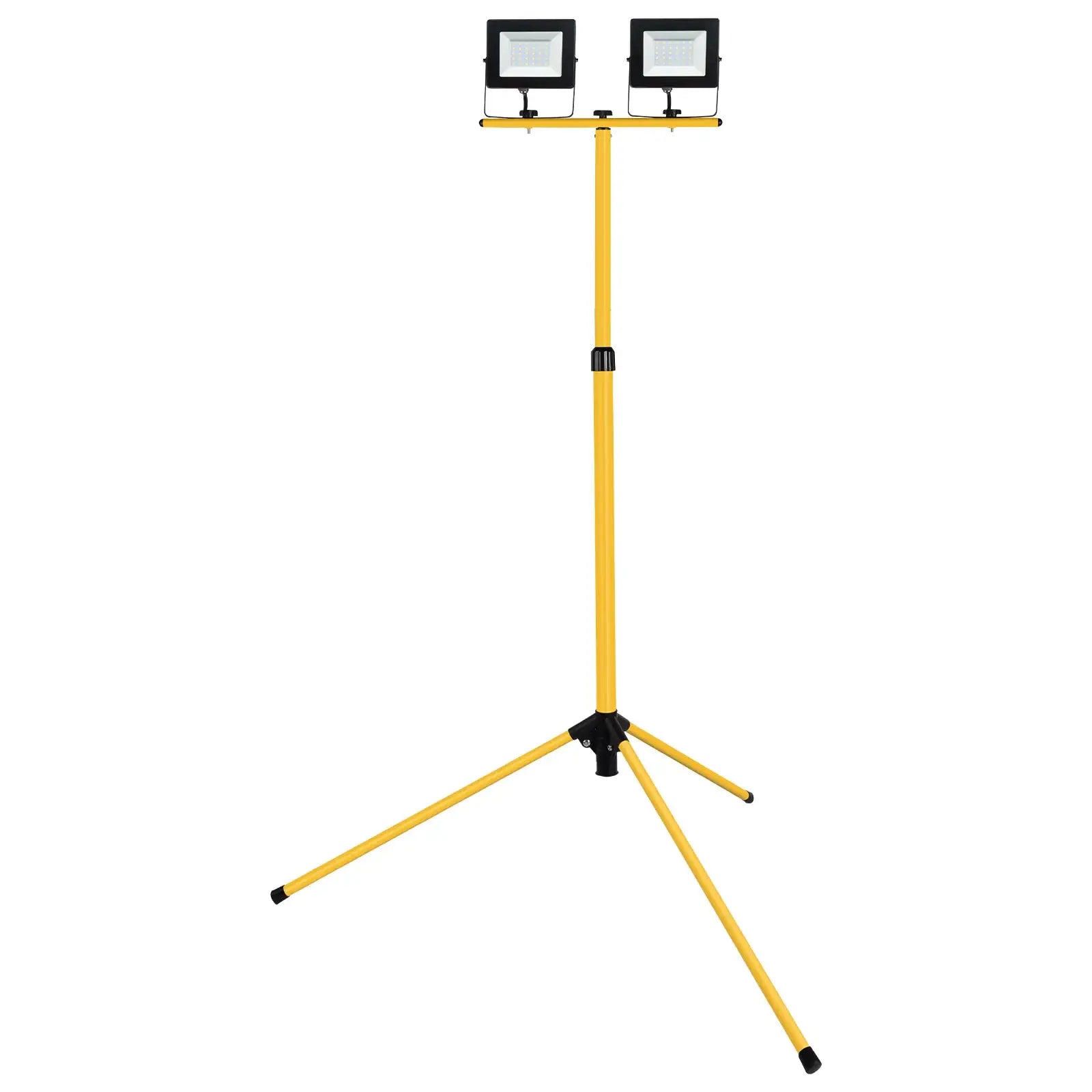 Dual 20W LED work light with tripod, 3200 lumens, IP65 weatherproof