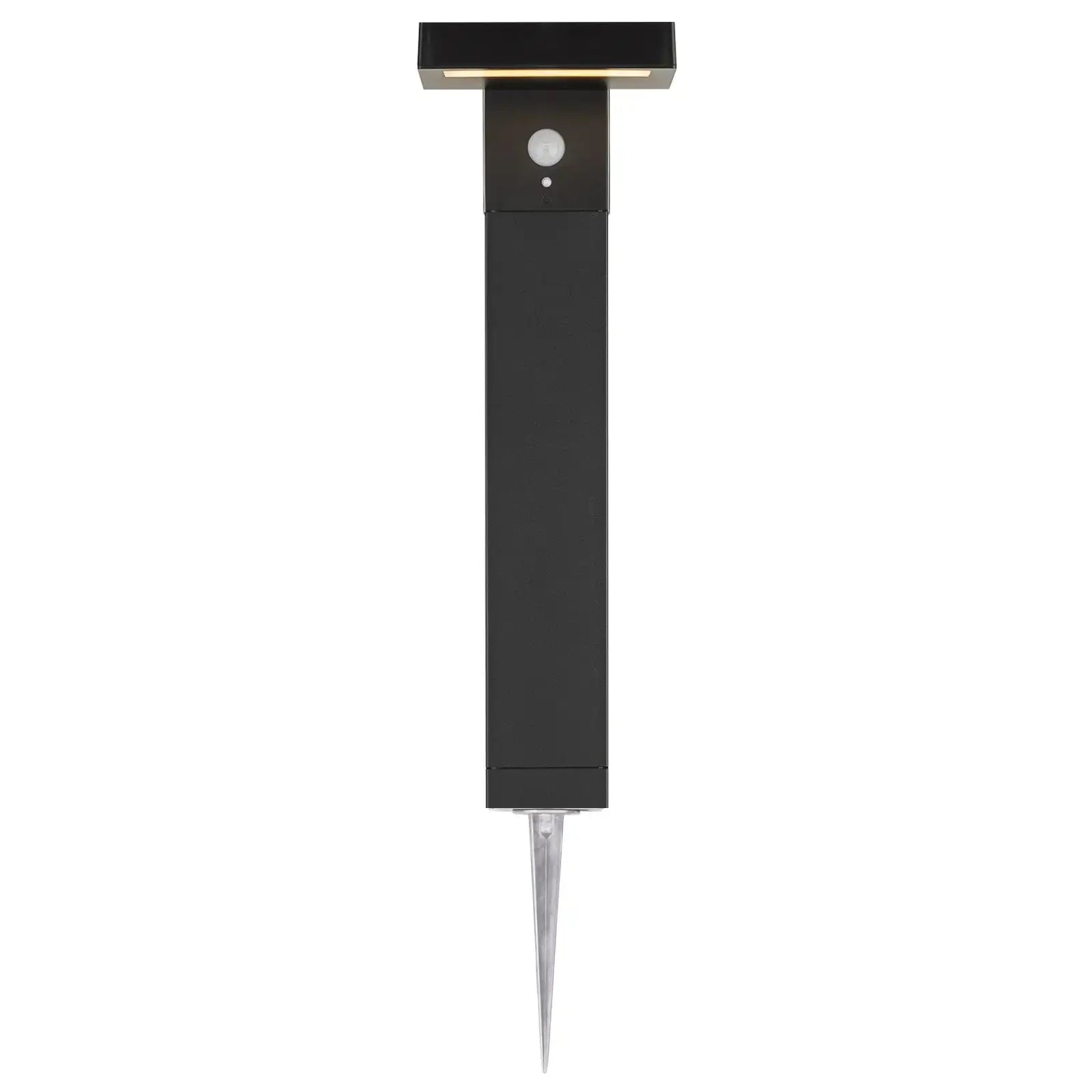 Arlec 50cm solar LED post light – 400 lumen motion sensor garden light with 3 modes and weather-resistant design