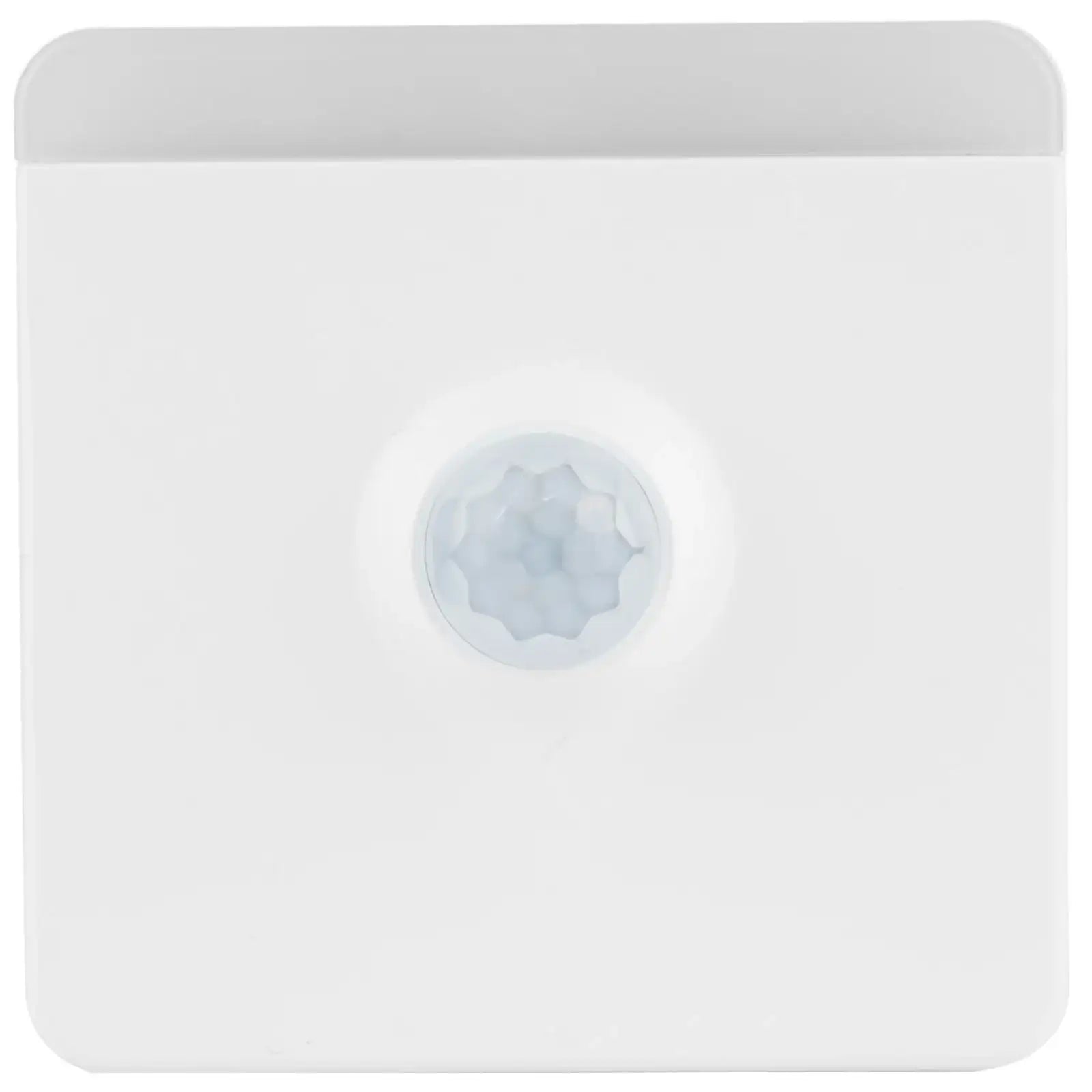 Arlec square plug-in motion sensor night light with warm white LED and auto shut-off
