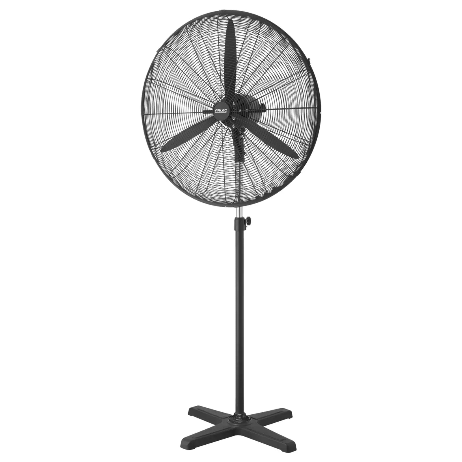Arlec 75cm industrial fan with heavy-duty base and 285W motor. Best Cooling Solutions.