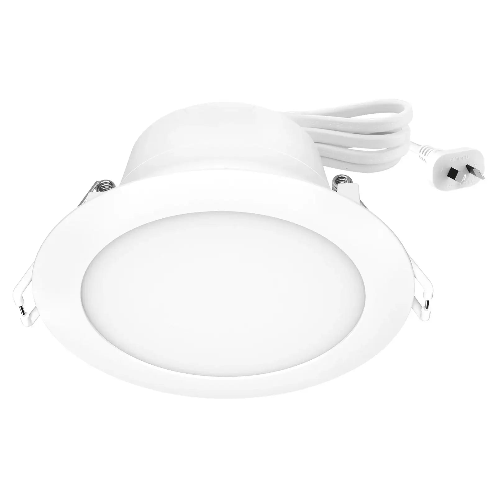 Smart 92mm RGB+CCT LED downlight – Arlec 9W Wi-Fi dimmable ceiling light Grid Connect
