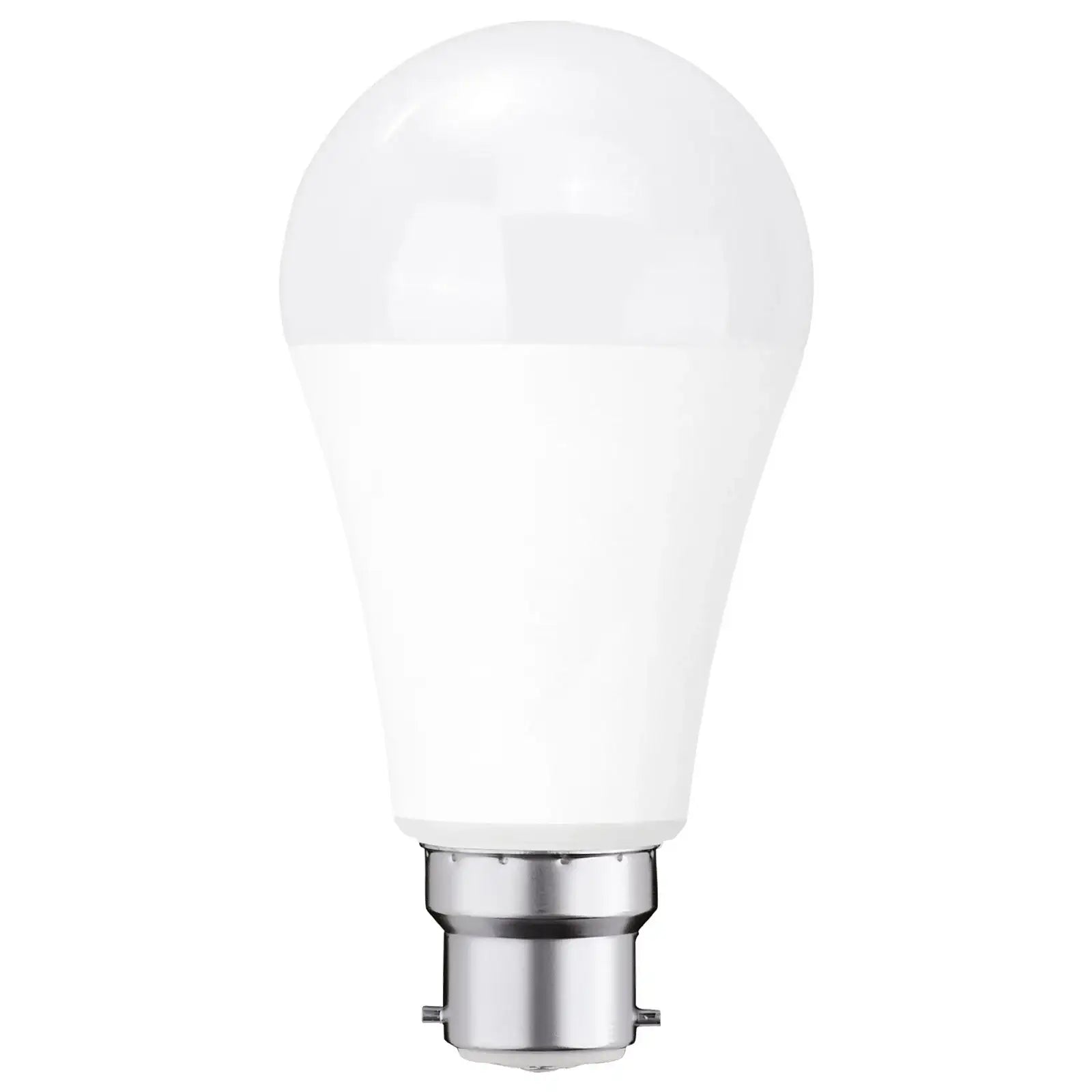 Smart B22 CCT LED globe with adjustable white light, 1050 lumens brightness, and Grid Connect app control