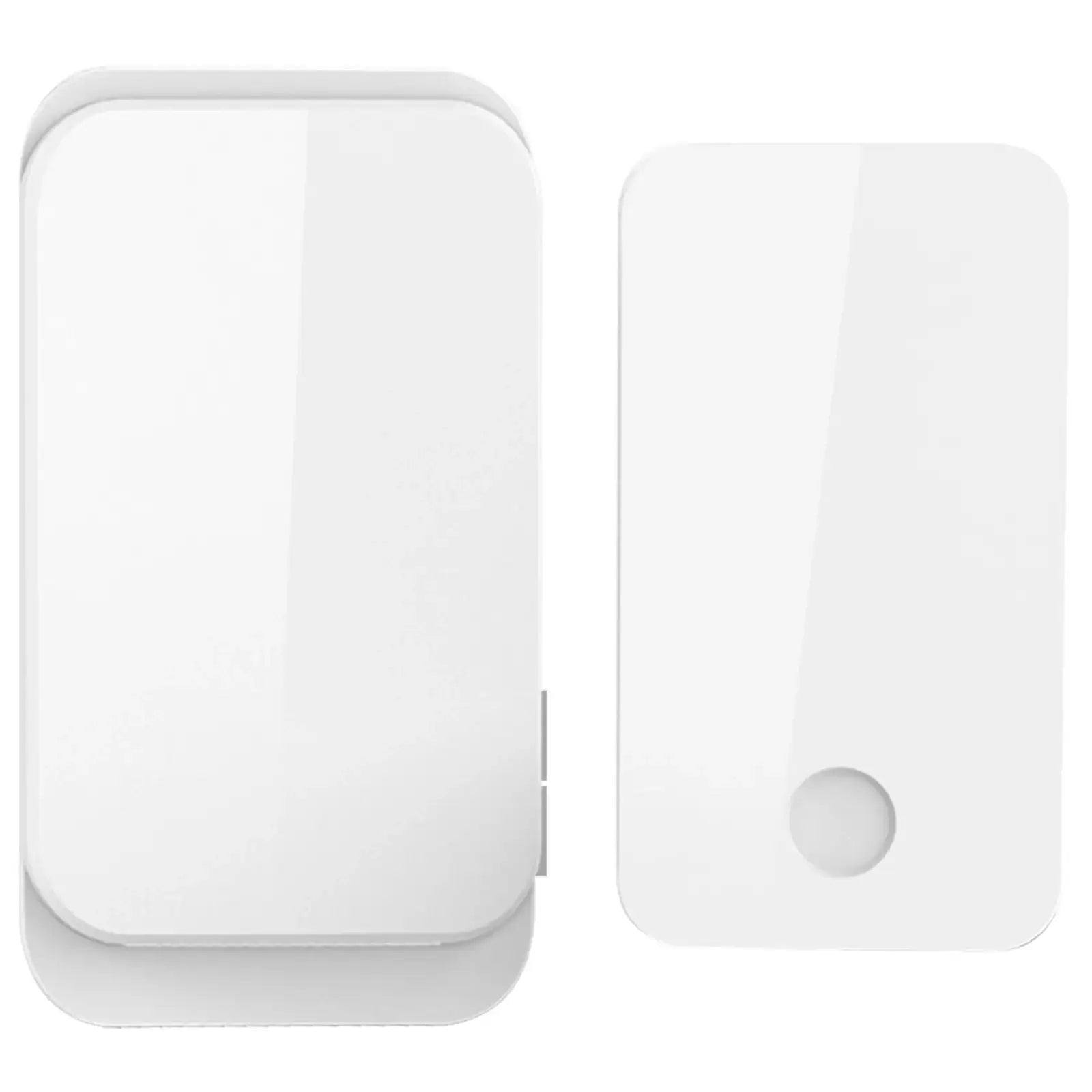 Arlec Plug-in Door Chime With 100m Wireless Kinetic Push Button - White – wireless door chime, plug-in doorbell, kinetic push button chime