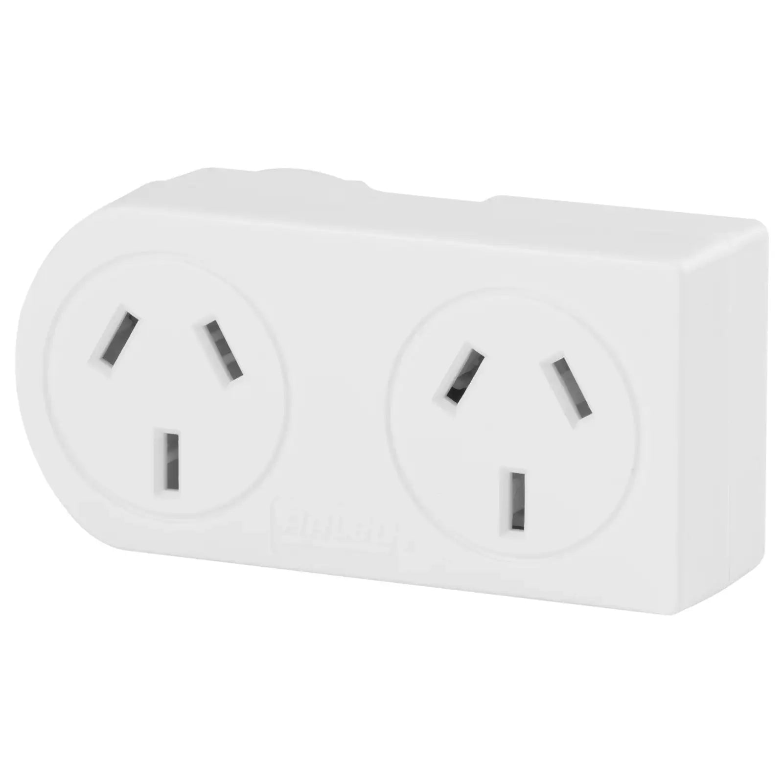 Right angle wall adaptor for tight spaces – Arlec side mount plug